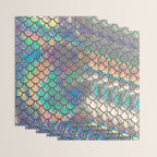 Iridescent Scales Wrapping Paper Gallery Image 3