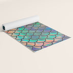 Iridescent Scales Yoga Mat Gallery Image 2