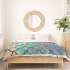 Iridescent Scales Duvet Cover Gallery Image 3