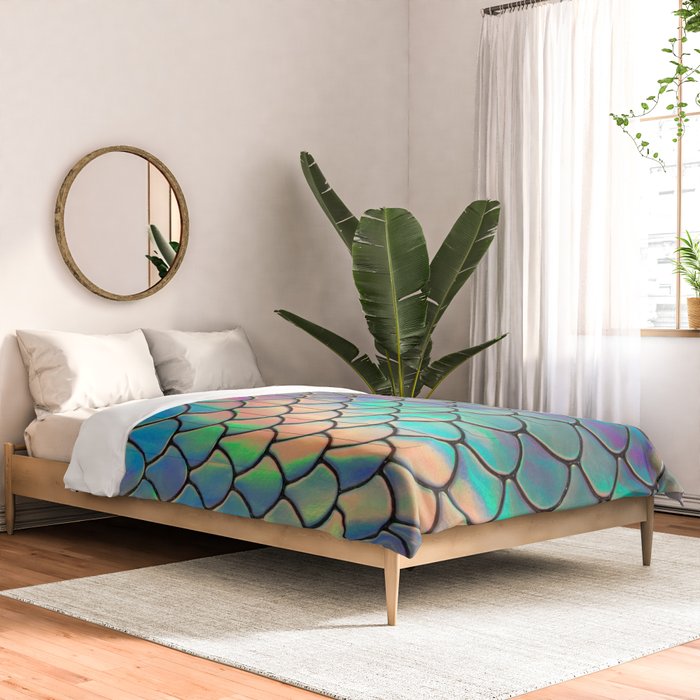 Iridescent Scales Comforter Gallery Image 2
