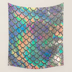 Iridescent Scales Wall Tapestry Gallery Image 4