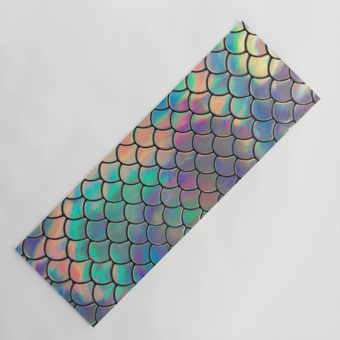 Iridescent Scales Yoga Mat Gallery Image 1
