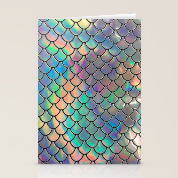 Iridescent Scales Stationery Card Gallery Image 2