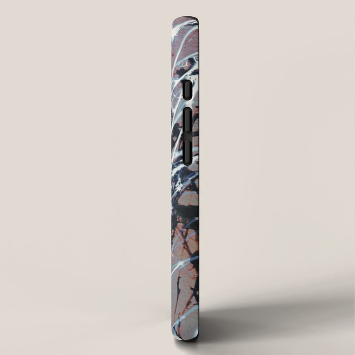 Magic in the Ordinary #12 / Grey & Red iPhone Case Gallery Image 2