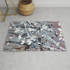 Magic in the Ordinary #12 / Grey & Red Rug Gallery Image 1