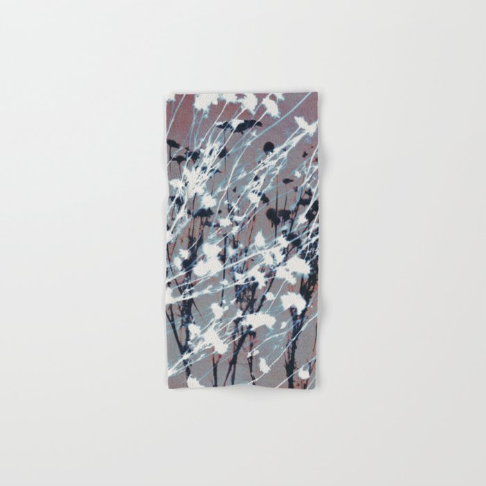 Magic in the Ordinary #12 / Grey & Red Bath Towel Gallery Image 1