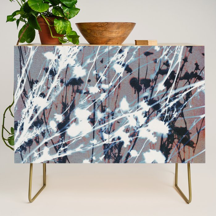 Magic in the Ordinary #12 / Grey & Red Credenza Gallery Image 1
