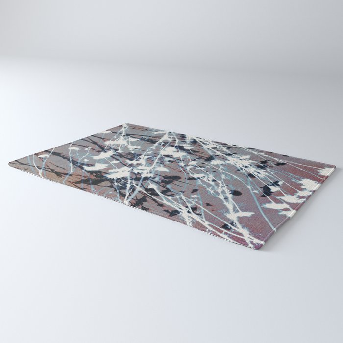 Magic in the Ordinary #12 / Grey & Red Rug Gallery Image 3