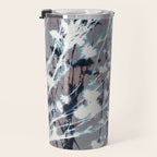 Magic in the Ordinary #12 / Grey & Red Travel Mug Gallery Image 3