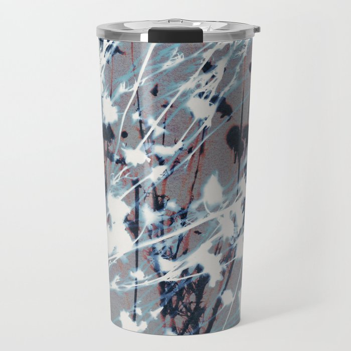 Magic in the Ordinary #12 / Grey & Red Travel Mug Gallery Image 1