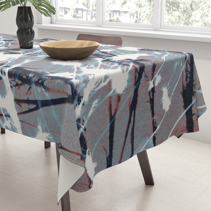 Magic in the Ordinary #12 / Grey & Red Tablecloth Gallery Image 3