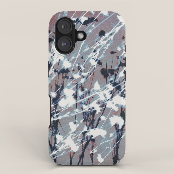 Magic in the Ordinary #12 / Grey & Red iPhone Case Gallery Image 1
