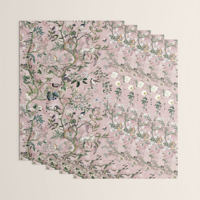Wild Future pink Wrapping Paper Gallery Image 3