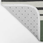 Forest Green x Stripes Bath Mat Gallery Image 2