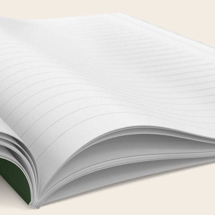 Forest Green x Stripes Notebook Gallery Image 2