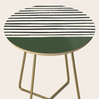 Forest Green x Stripes Side Table Gallery Image 2