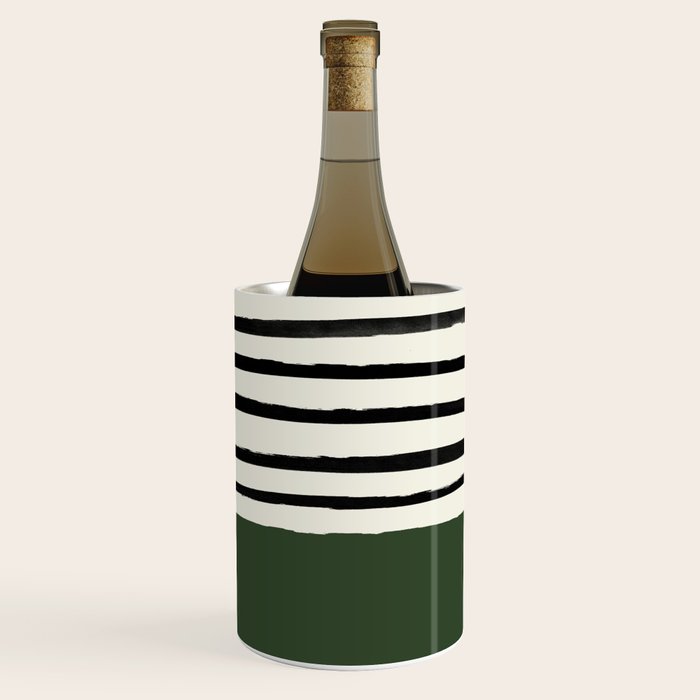 Forest Green x Stripes Wine Chiller Gallery Image 3