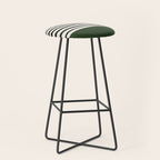 Forest Green x Stripes Stool Gallery Image 1