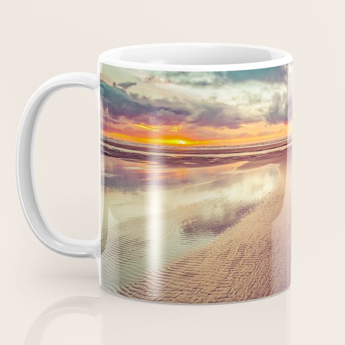 Beach Love Ocean Sunset Coffee Mug Gallery Image 3