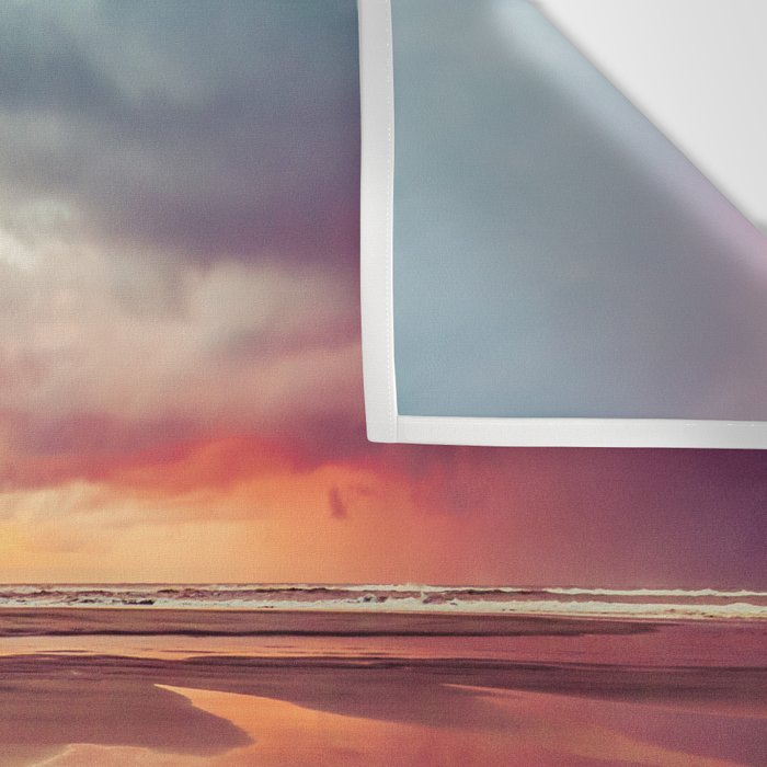 Beach Love Ocean Sunset Wall Tapestry Gallery Image 3