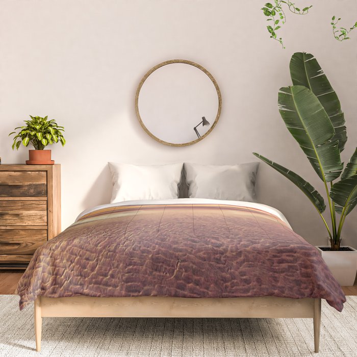 Beach Love Ocean Sunset Comforter Gallery Image 3