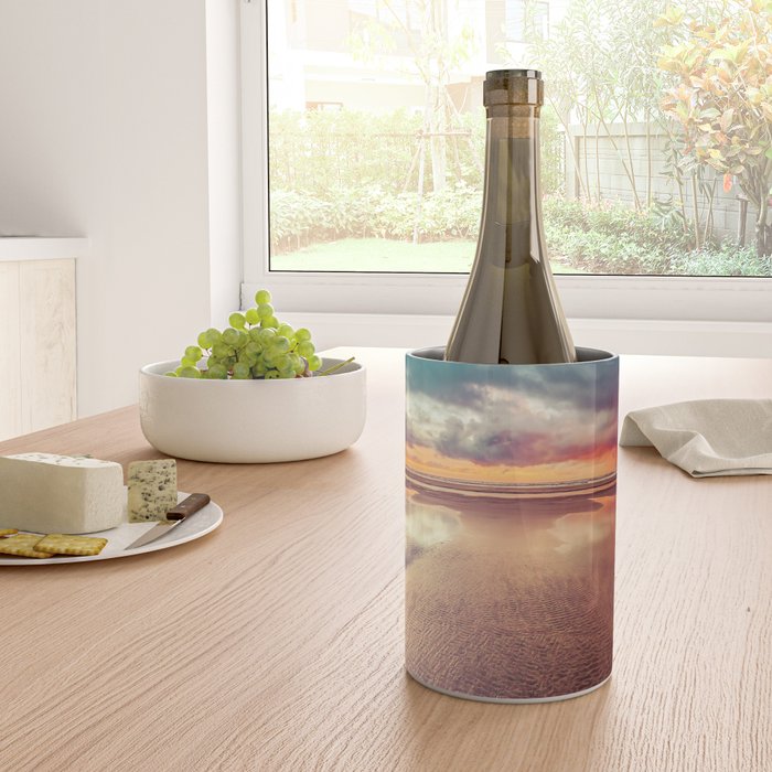 Beach Love Ocean Sunset Wine Chiller Gallery Image 4