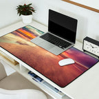 Beach Love Ocean Sunset Desk Mat Gallery Image 2