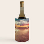 Beach Love Ocean Sunset Wine Chiller Gallery Image 1