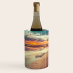 Beach Love Ocean Sunset Wine Chiller Gallery Image 2