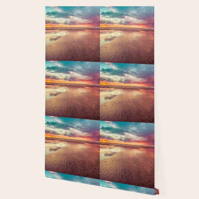 Beach Love Ocean Sunset Wallpaper Gallery Image 2