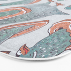 Pigeon Bread Necklaces Bath Mat Gallery Image 3