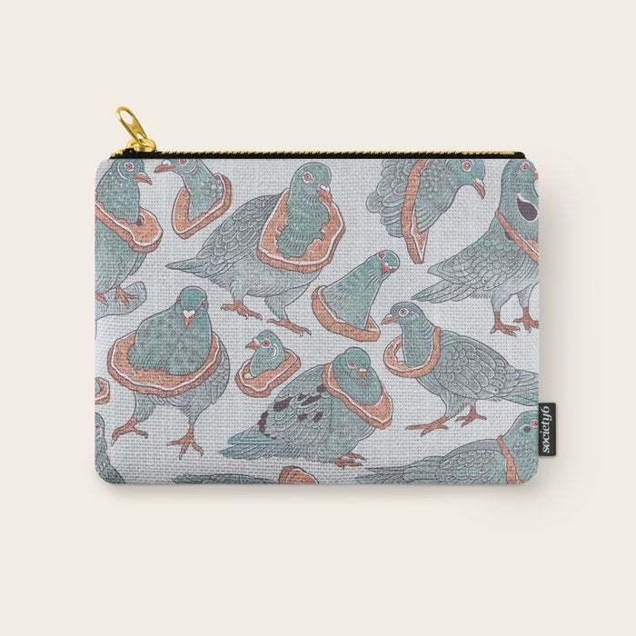 Pigeon Bread Necklaces Carry All Pouch Gallery Image 1