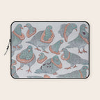 Pigeon Bread Necklaces Laptop Sleeve Gallery Image 1