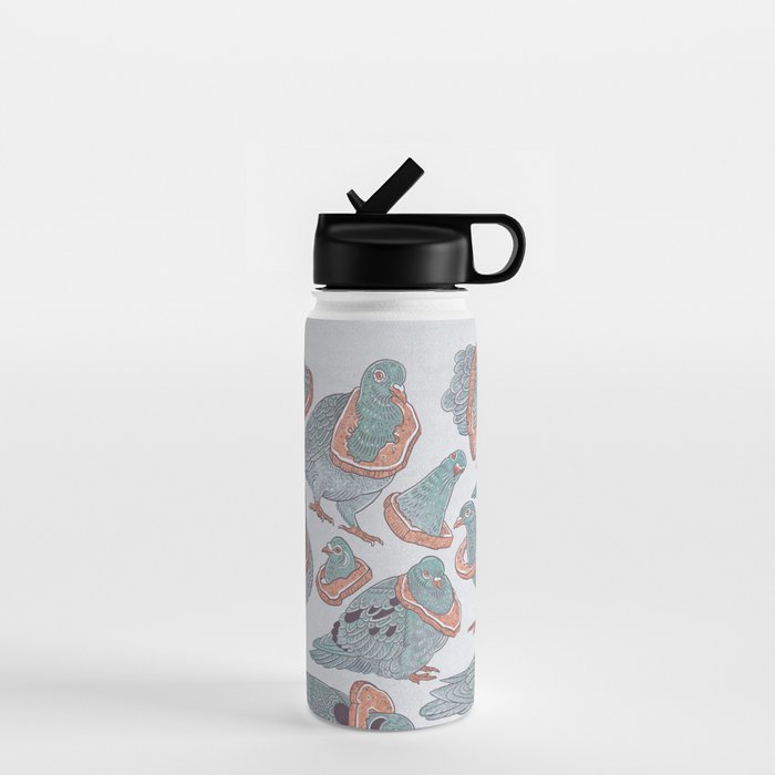 Pigeon Bread Necklaces Water Bottle Gallery Image 1