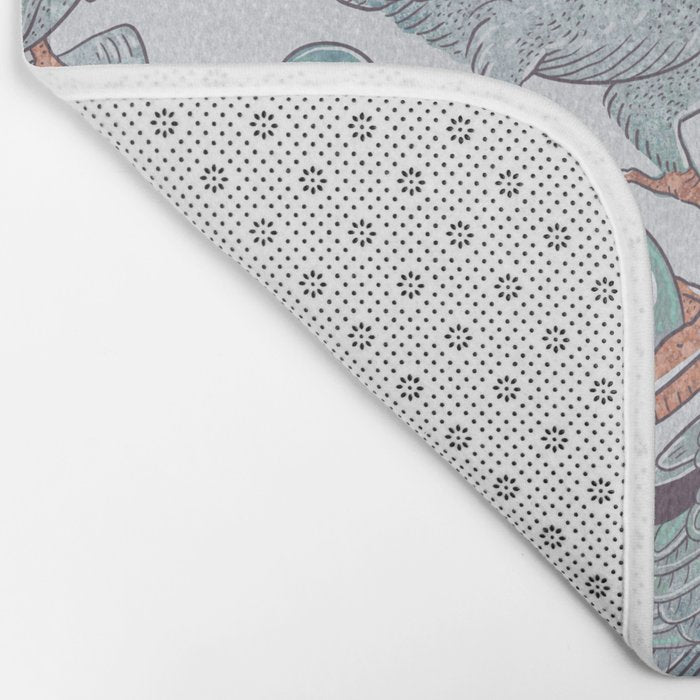 Pigeon Bread Necklaces Bath Mat Gallery Image 2