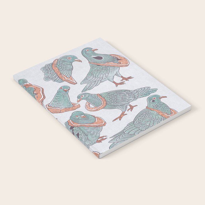 Pigeon Bread Necklaces Notebook Gallery Image 2