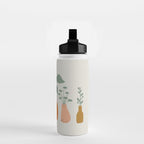 Cat and Plant 9 Water Bottle Gallery Image 2