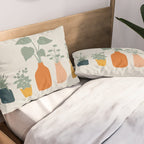 Cat and Plant 9 Pillow Sham Gallery Image 2