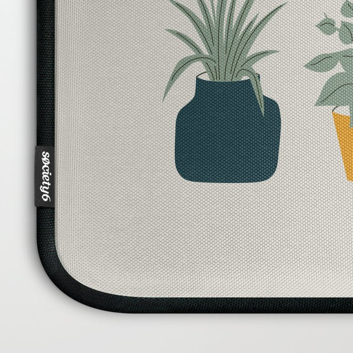 Cat and Plant 9 Laptop Sleeve Gallery Image 3