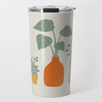 Cat and Plant 9 Travel Mug Gallery Image 1