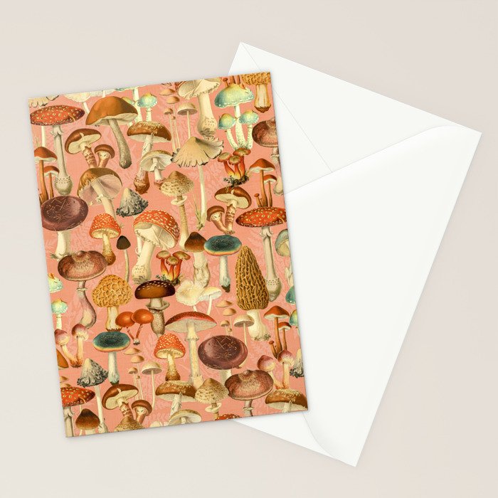 Mushroom Forest Stationery Card Gallery Image 2