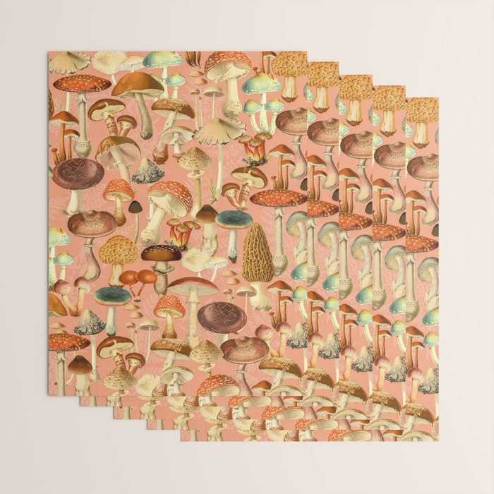Mushroom Forest Wrapping Paper Gallery Image 3