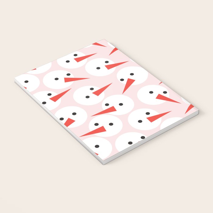 Snowman pattern Notebook Gallery Image 3