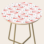 Snowman pattern Side Table Gallery Image 2