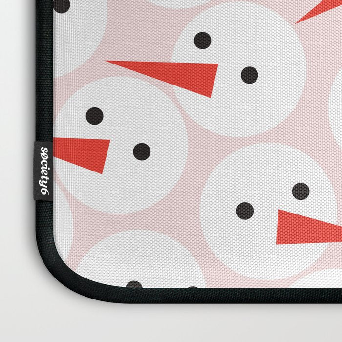 Snowman pattern Laptop Sleeve Gallery Image 3