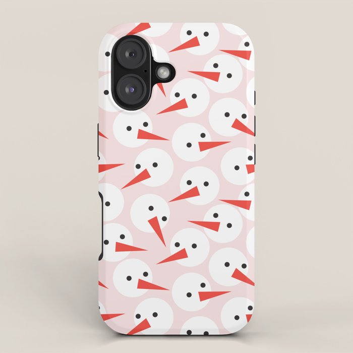 Snowman pattern iPhone Case Gallery Image 1