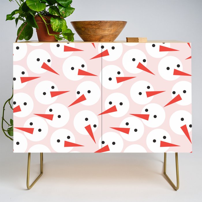 Snowman pattern Credenza Gallery Image 1