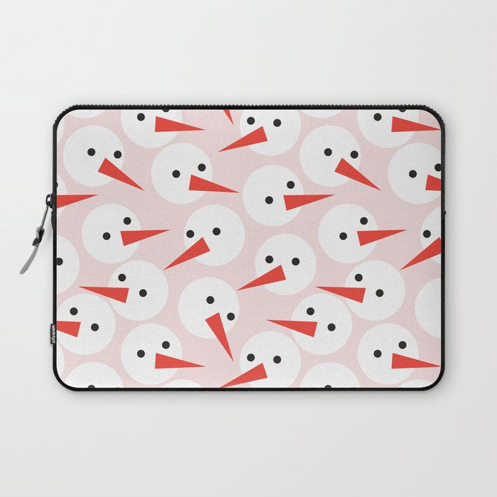 Snowman pattern Laptop Sleeve Gallery Image 1