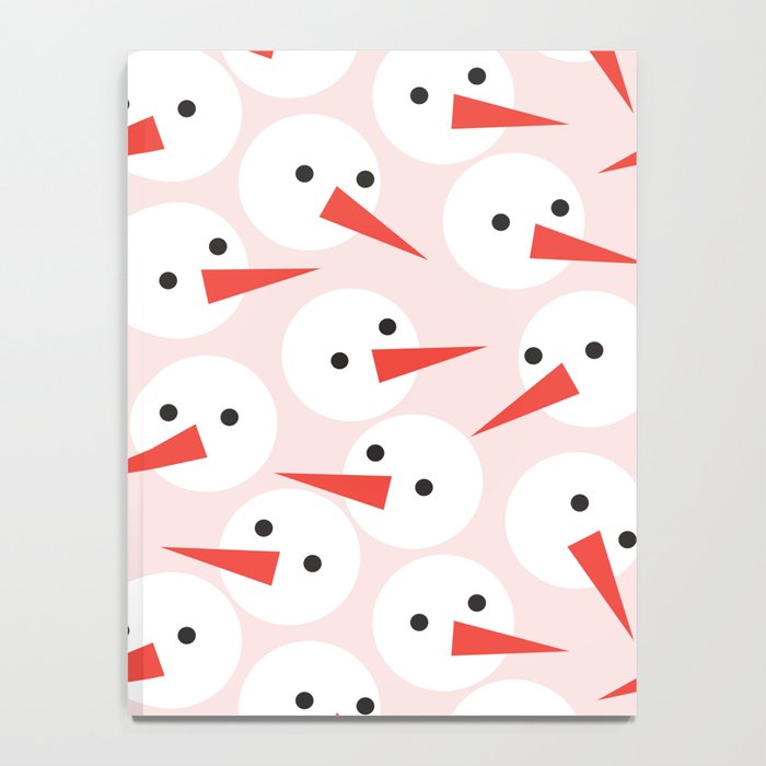 Snowman pattern Notebook Gallery Image 4
