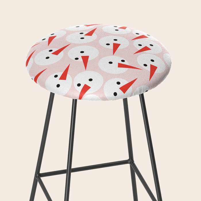 Snowman pattern Stool Gallery Image 2